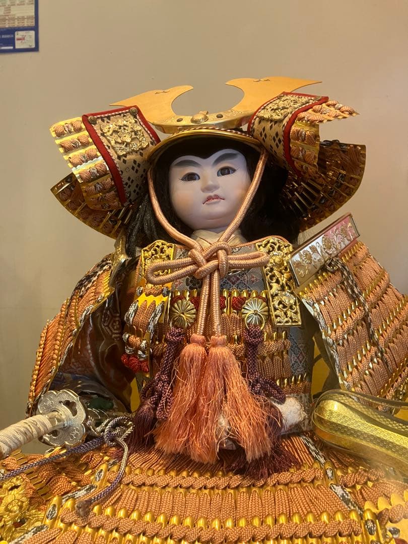 五月人形 武士　約50センチ