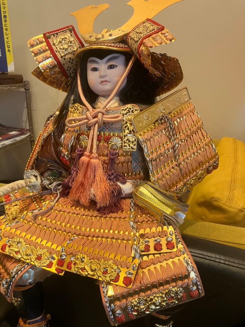 五月人形 武士　約50センチ