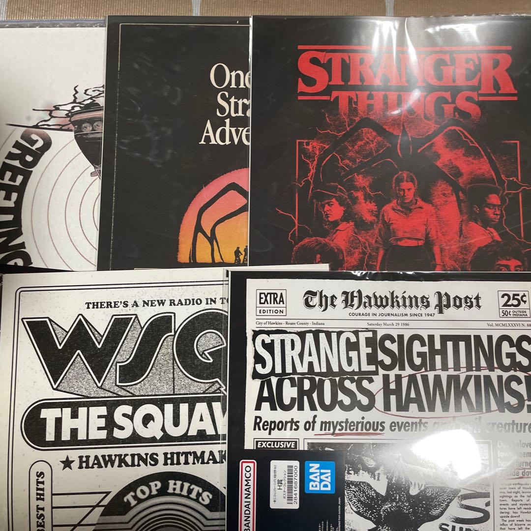 まとめ売り】ストレンジャーシングス 一番くじ G,H,賞 9点セット