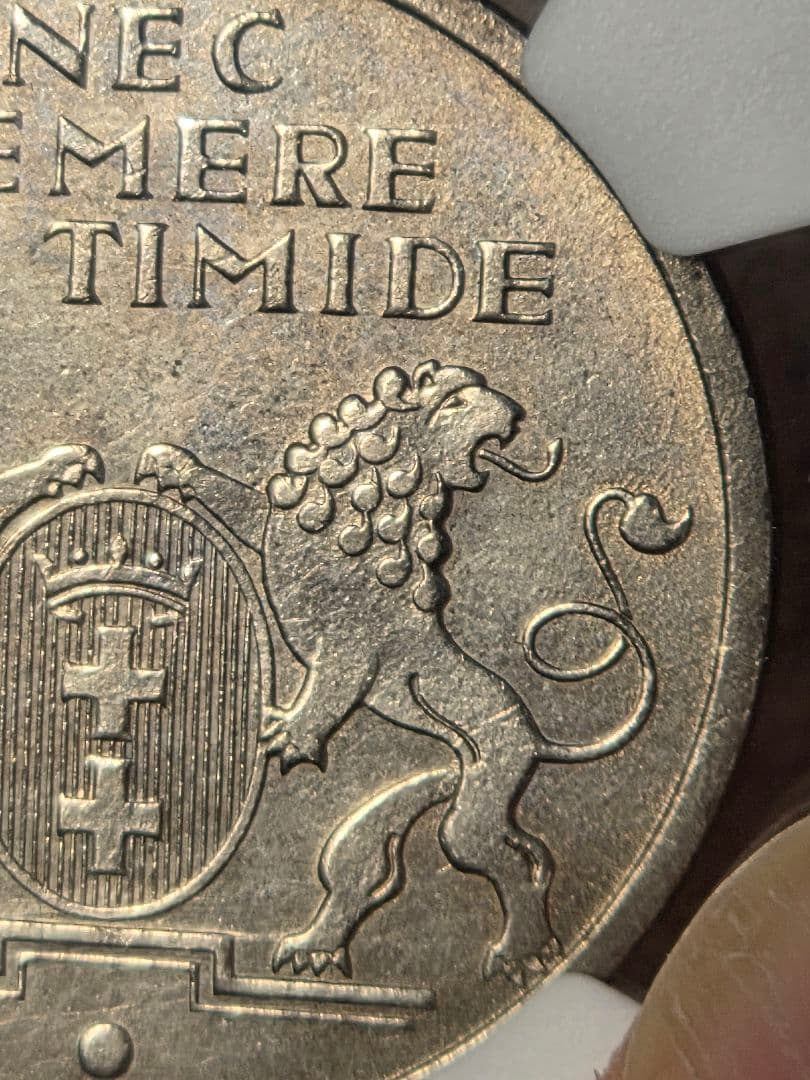 稀少)ダンツィヒ自由市 5グルデン ニッケル貨 1935 - メルカリ