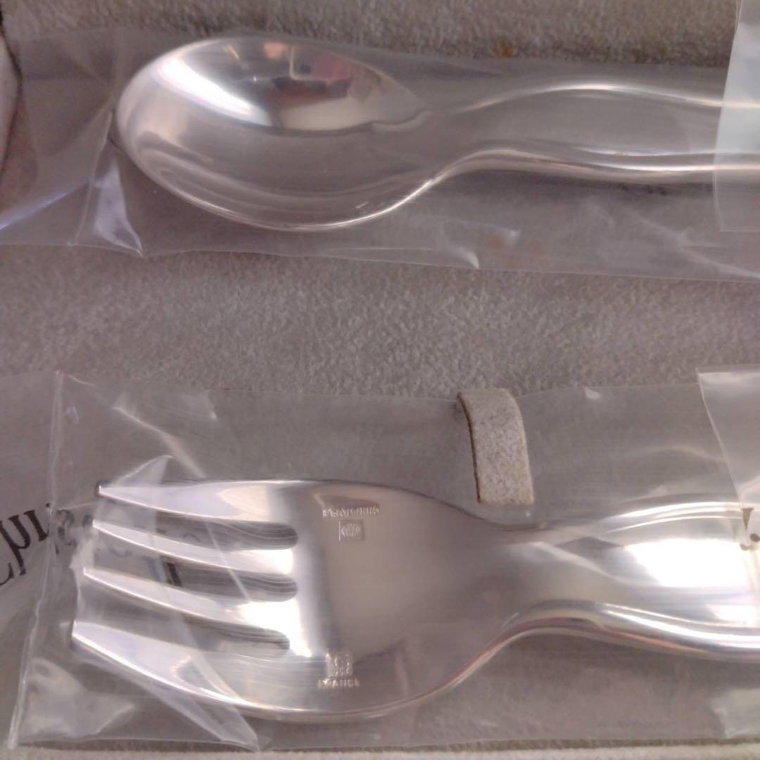 クリストフル カトラリー ベビー スプーン フォーク セット