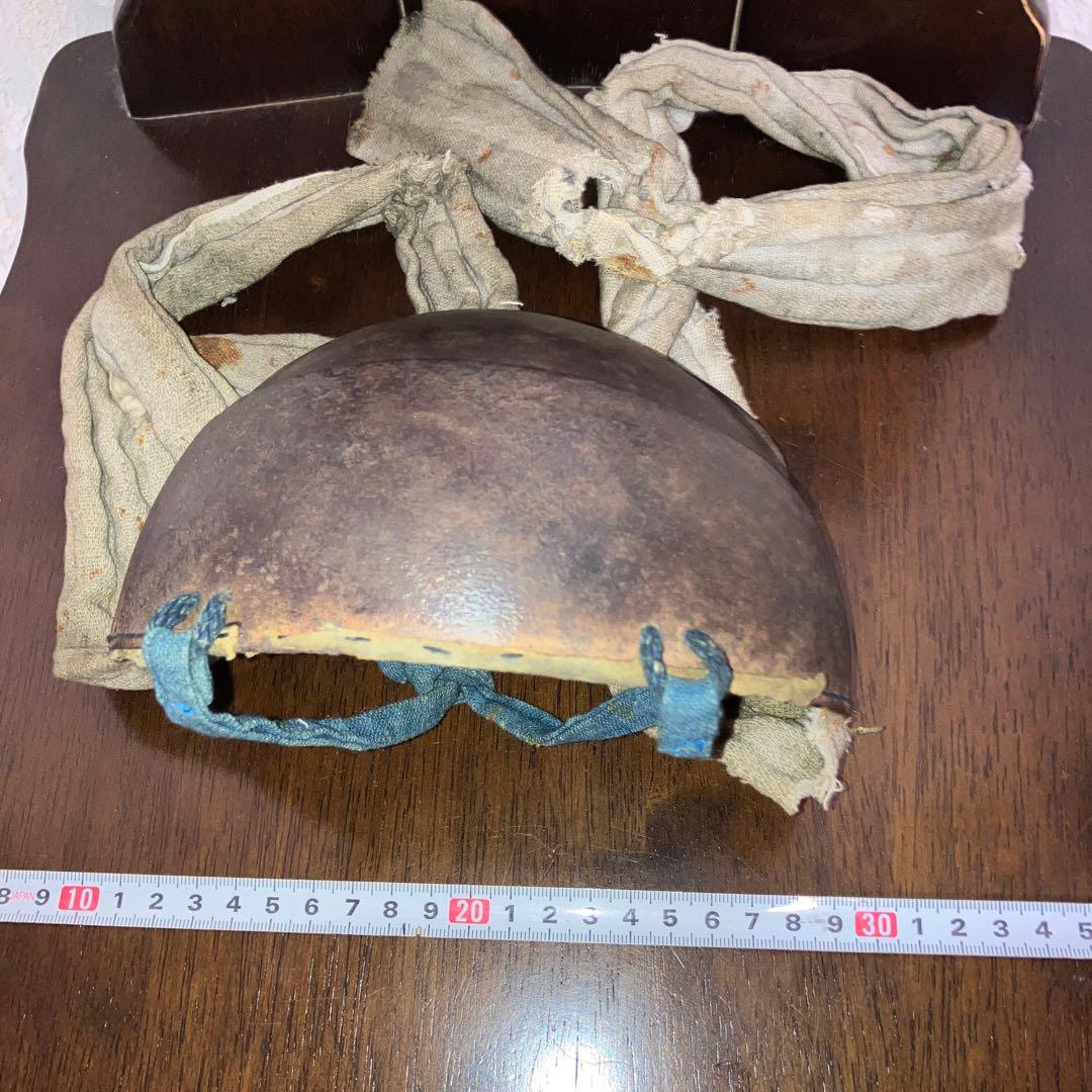 最終値下げ 時代・鎧・甲冑、本物の三段鉢金 - メルカリ