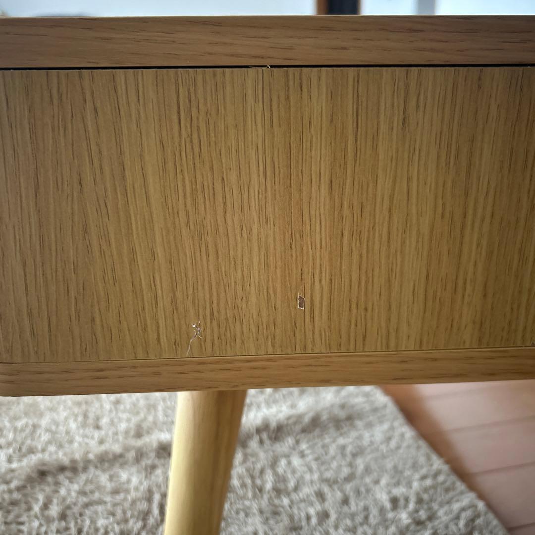 ニトリ 引き出し付きローテーブル