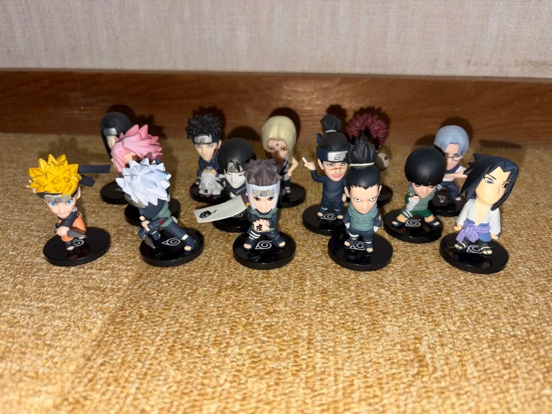 希少】キャラぺディアヒーローズ ナルト疾風伝 14体セット NARUTO