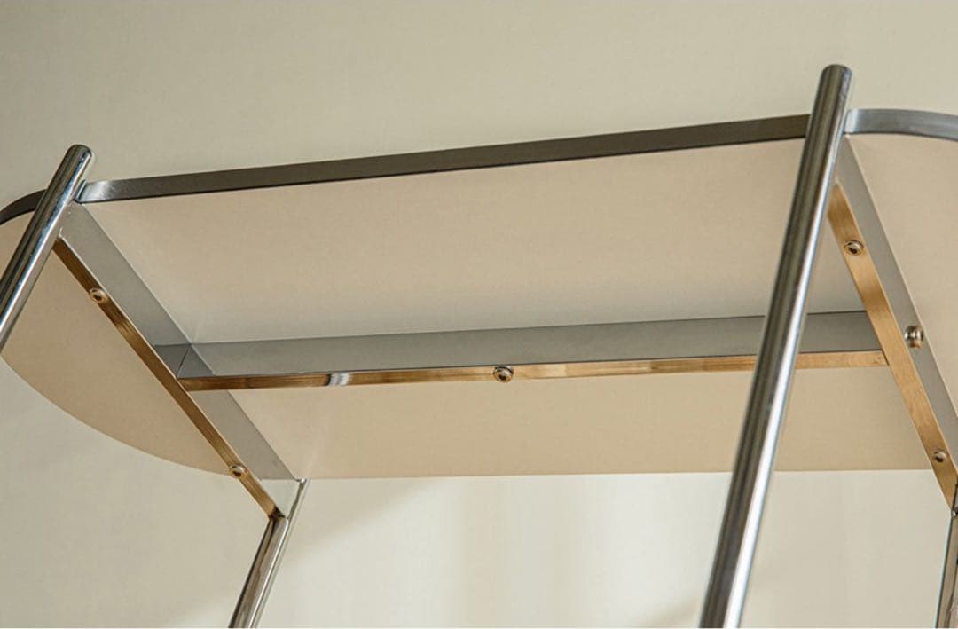 韓国のインテリア　ラック2段　サイドテーブル