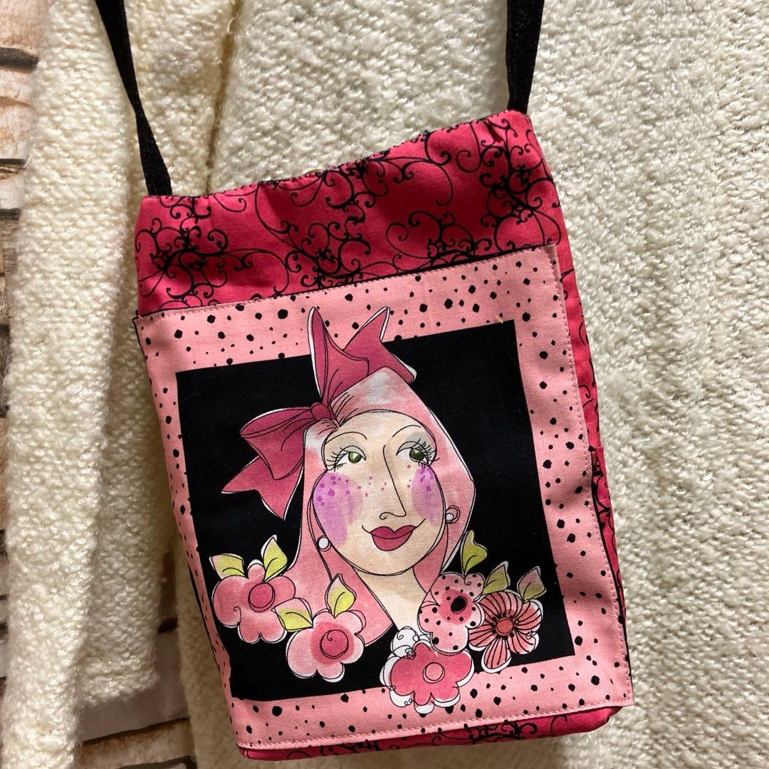 ロラライハリス　サロンレディー　ショルダートートバッグ　　　☆ハンドメイド品☆