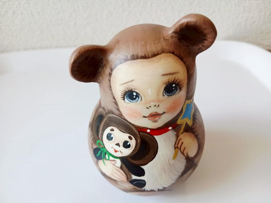 【CBT012】9cm級おきあがりこぼし(大) スベトラーナ チェブラーシカ童子