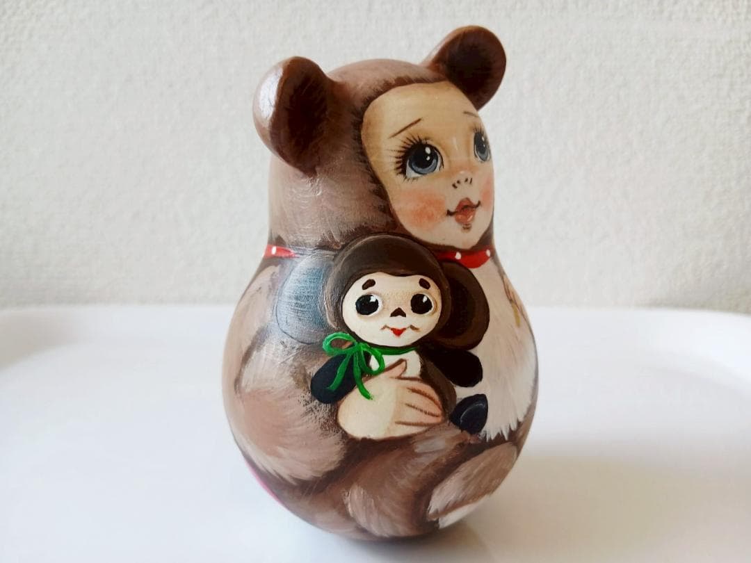 【CBT012】9cm級おきあがりこぼし(大) スベトラーナ チェブラーシカ童子