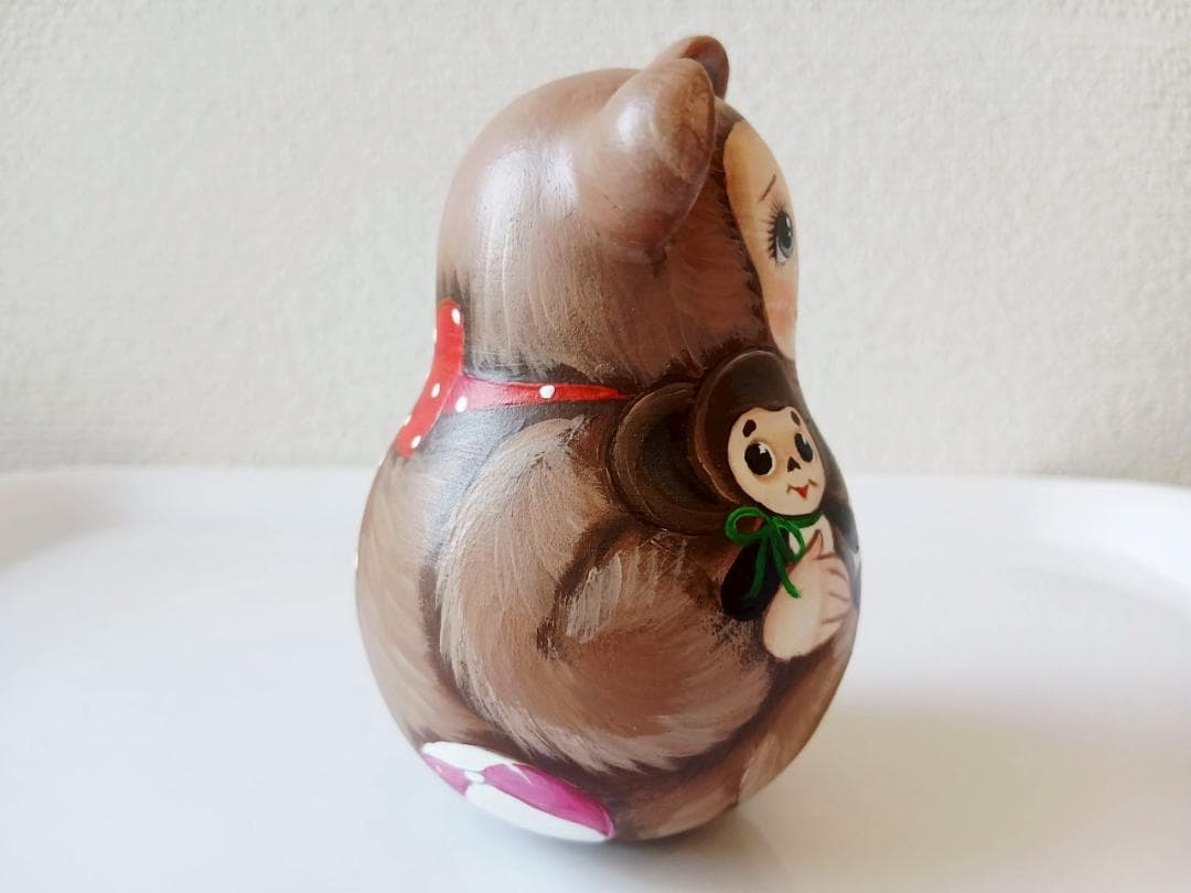 【CBT012】9cm級おきあがりこぼし(大) スベトラーナ チェブラーシカ童子