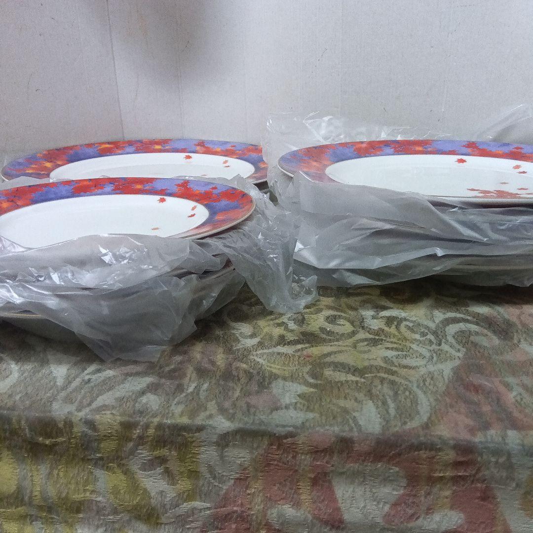 黒光茂明絵皿プレート全12枚　 新品未使用品