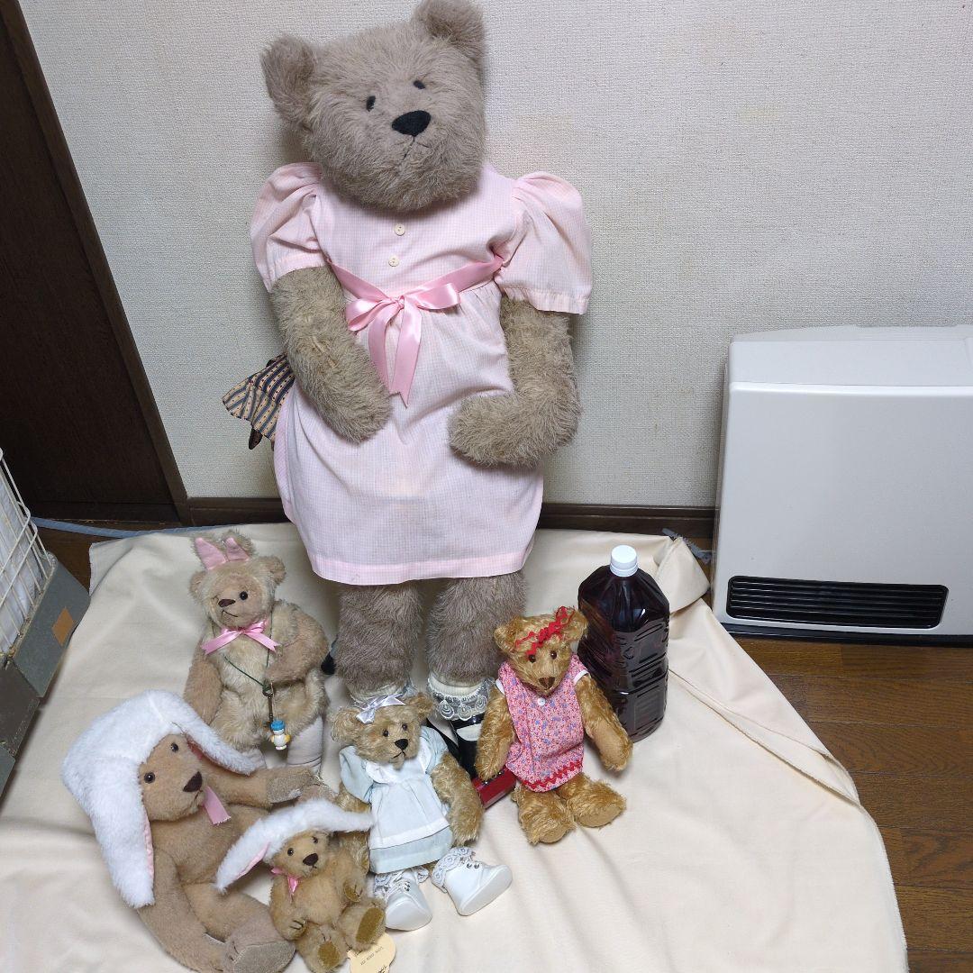 テディベア リンダ・シュピーゲル 大きなベア ヴィンテージ 95cm レア