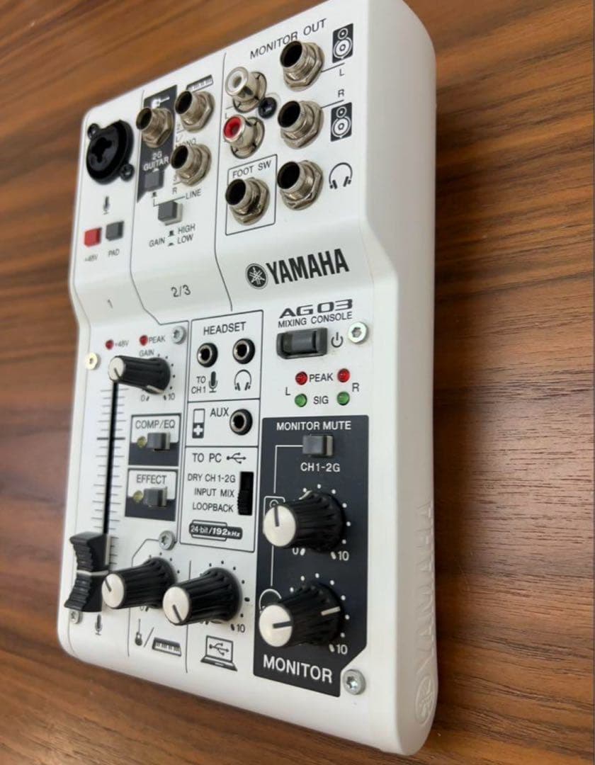 YAMAHA AG03 オーディオインターフェイス ミキサー