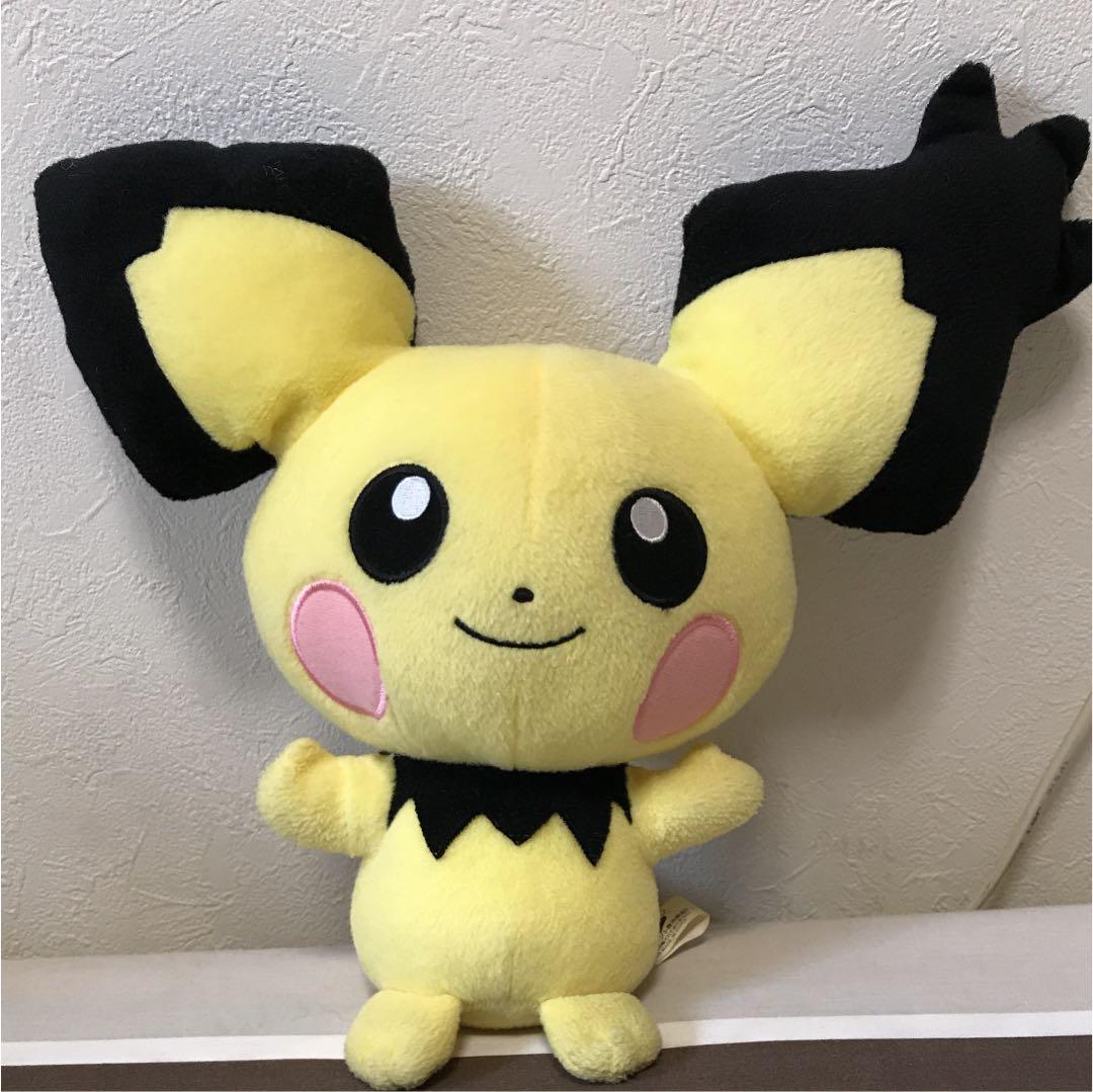 ギザみみピチュー ぬいぐるみ - メルカリ