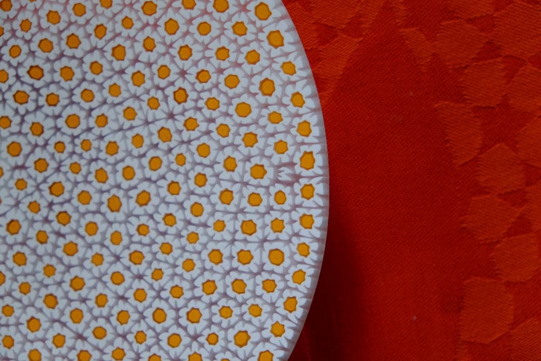 ミルフィオリ エルコーレ モレッティ プレート 皿 黒木国昭/藤田喬平/田子美紀