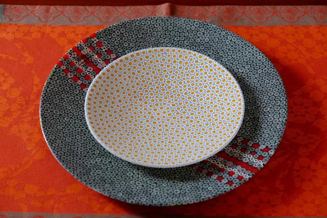 ミルフィオリ エルコーレ モレッティ プレート 皿 黒木国昭/藤田喬平/田子美紀