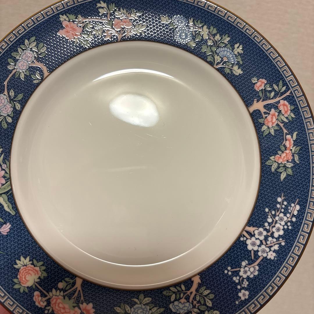 ウェッジウッド　ブルーサイアム　デザートプレート　17.5cm