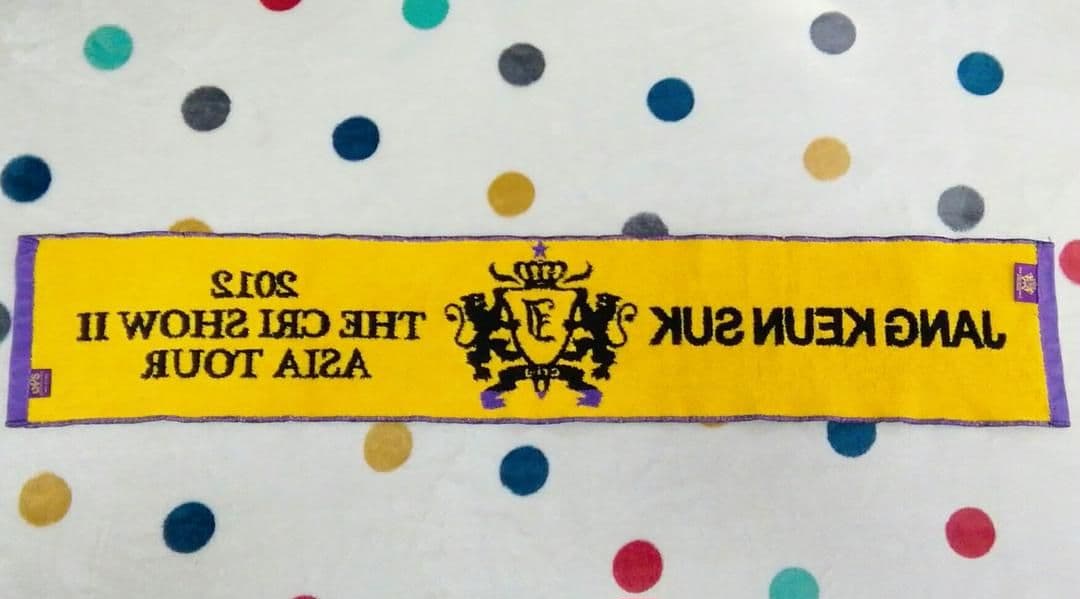 ♥️『472』チャングンソク 2012THE CRISHOW Ⅱ ツアータオル