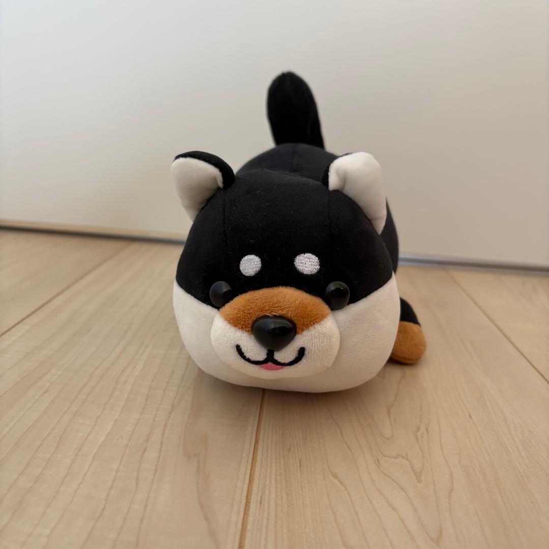 ハッピーまめしば 黒柴 ぬいぐるみ 豆柴 くじ引き - メルカリ