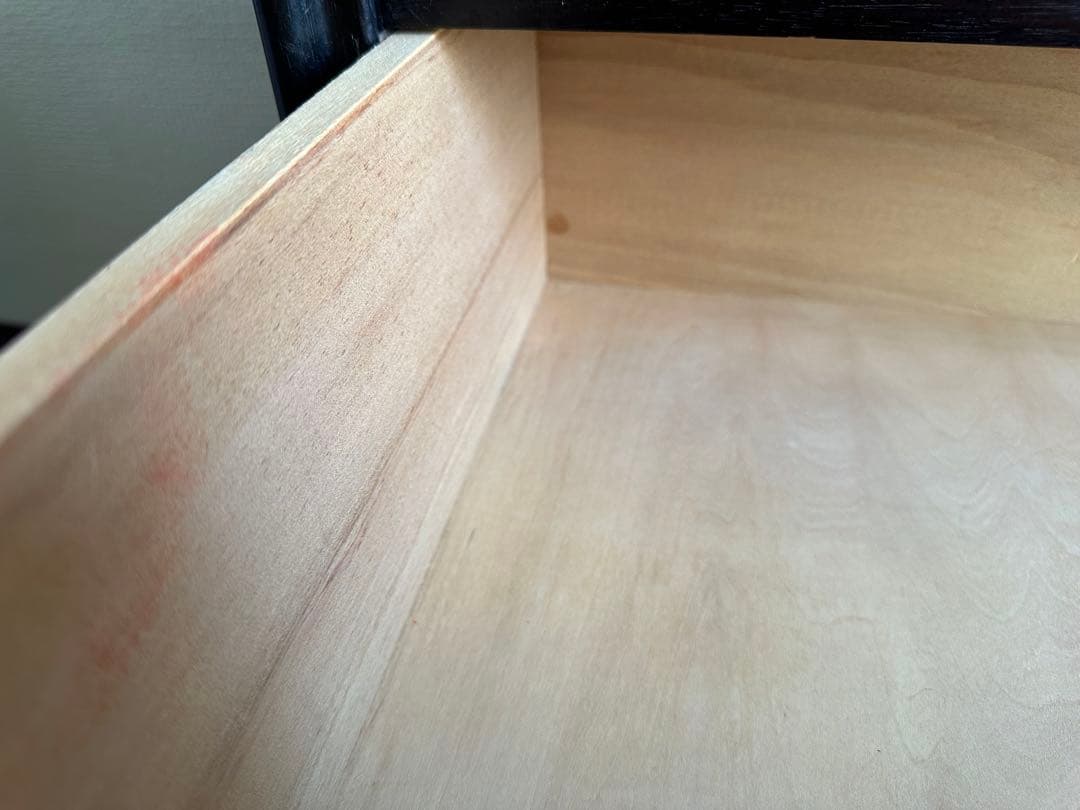 売約済みですキャビネット　木製　ブラック　アンティーク