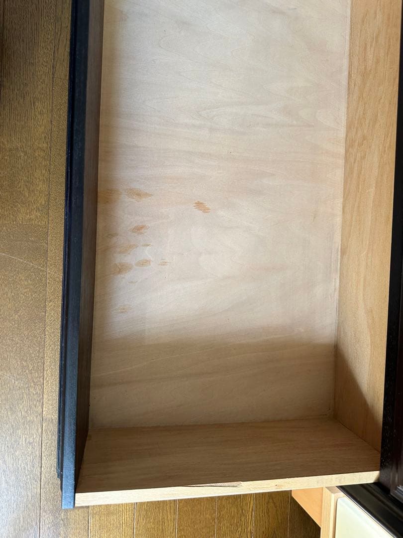 売約済みですキャビネット　木製　ブラック　アンティーク