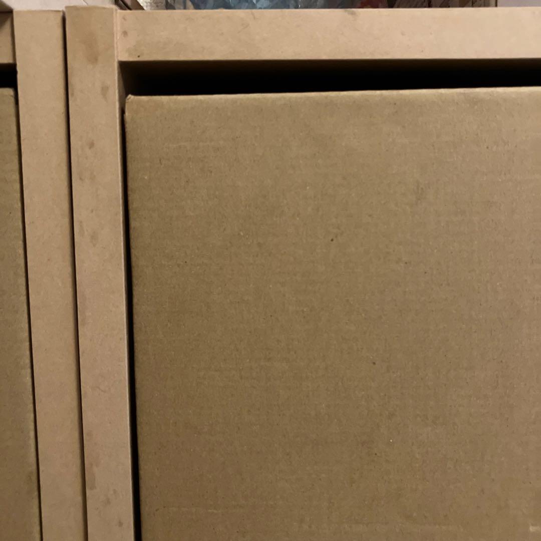 無印良品4段、5段、2段、パルプボードボックス