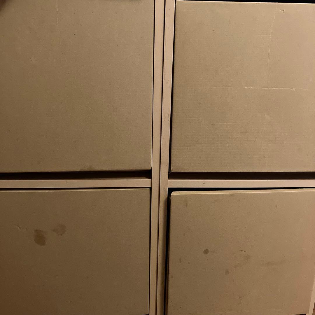 無印良品4段、5段、2段、パルプボードボックス