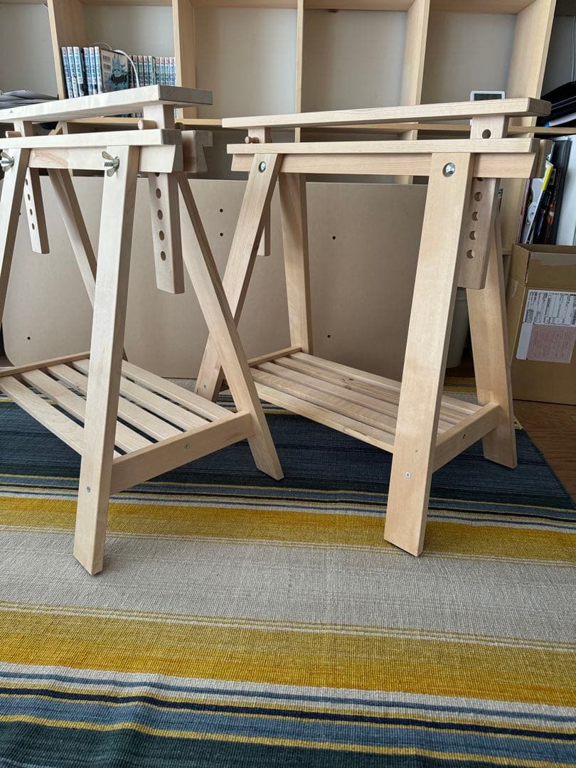 IKEAイケアテーブル脚MITTBACKミットバック 2脚付き - メルカリ