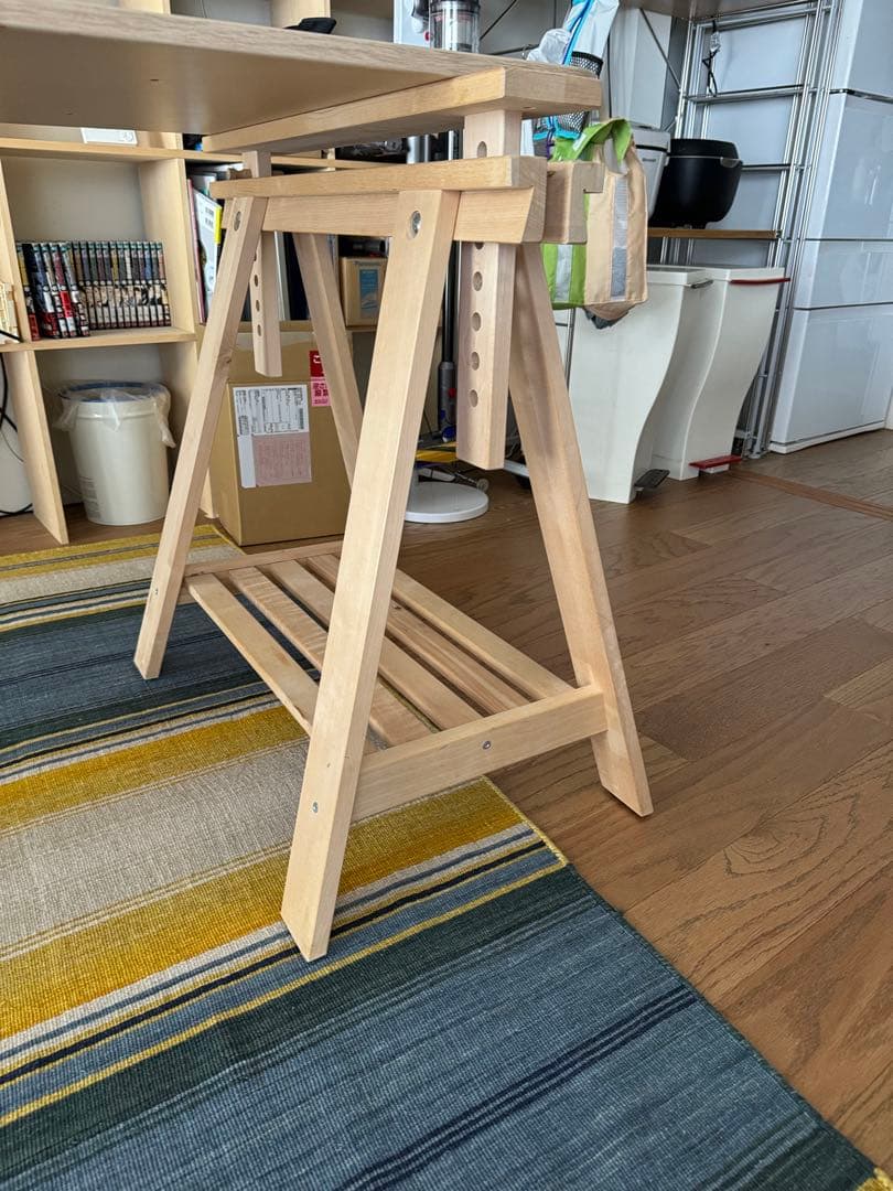 IKEAイケアテーブル脚MITTBACKミットバック 2脚付き - メルカリ