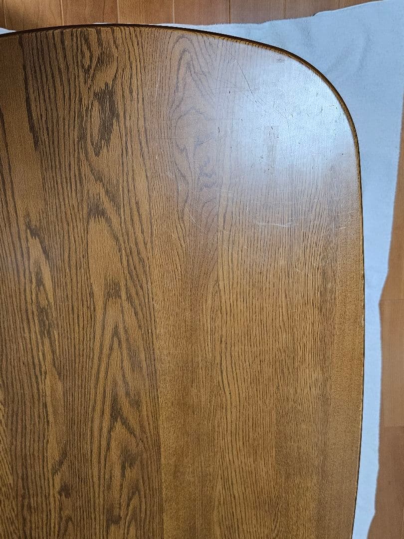 浜本工芸 ナラ材無垢　 リビングテーブル