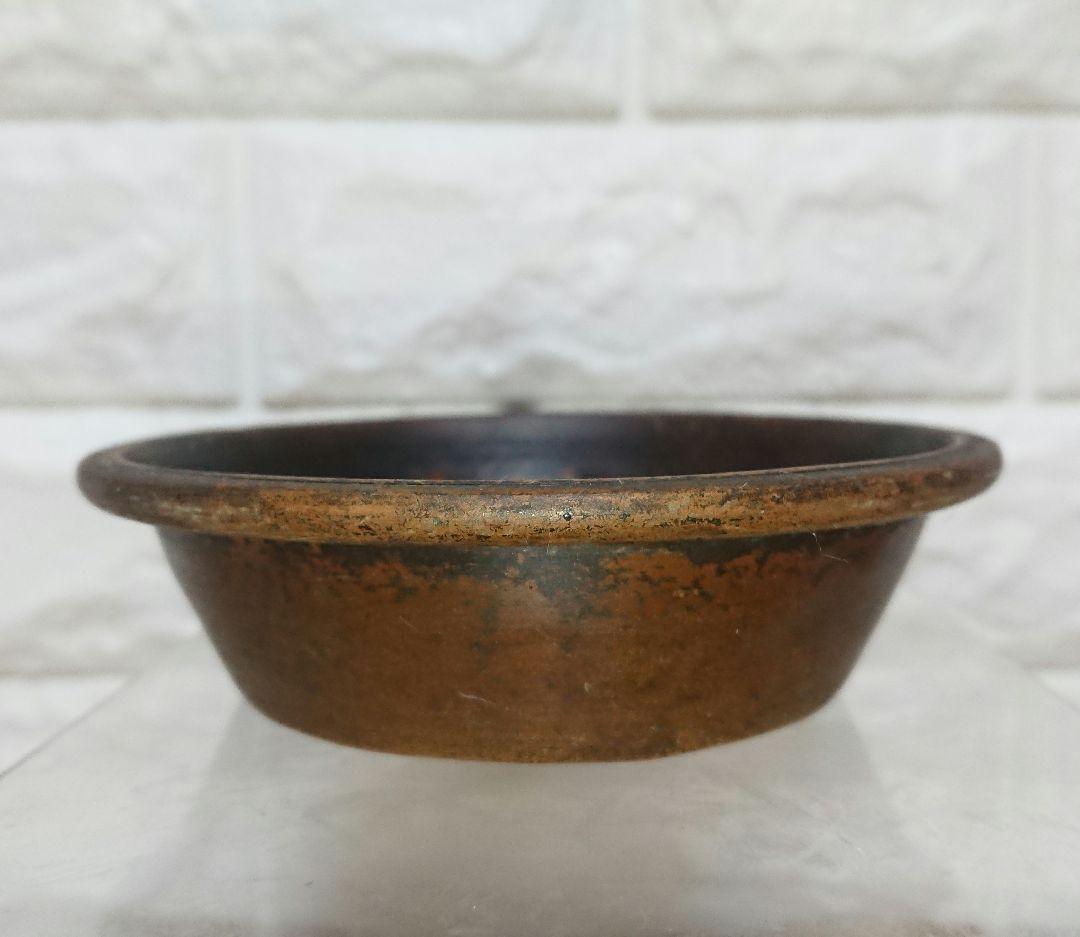 フランス製 西洋アンティーク 銅製 片手鍋 フライパン コッパー