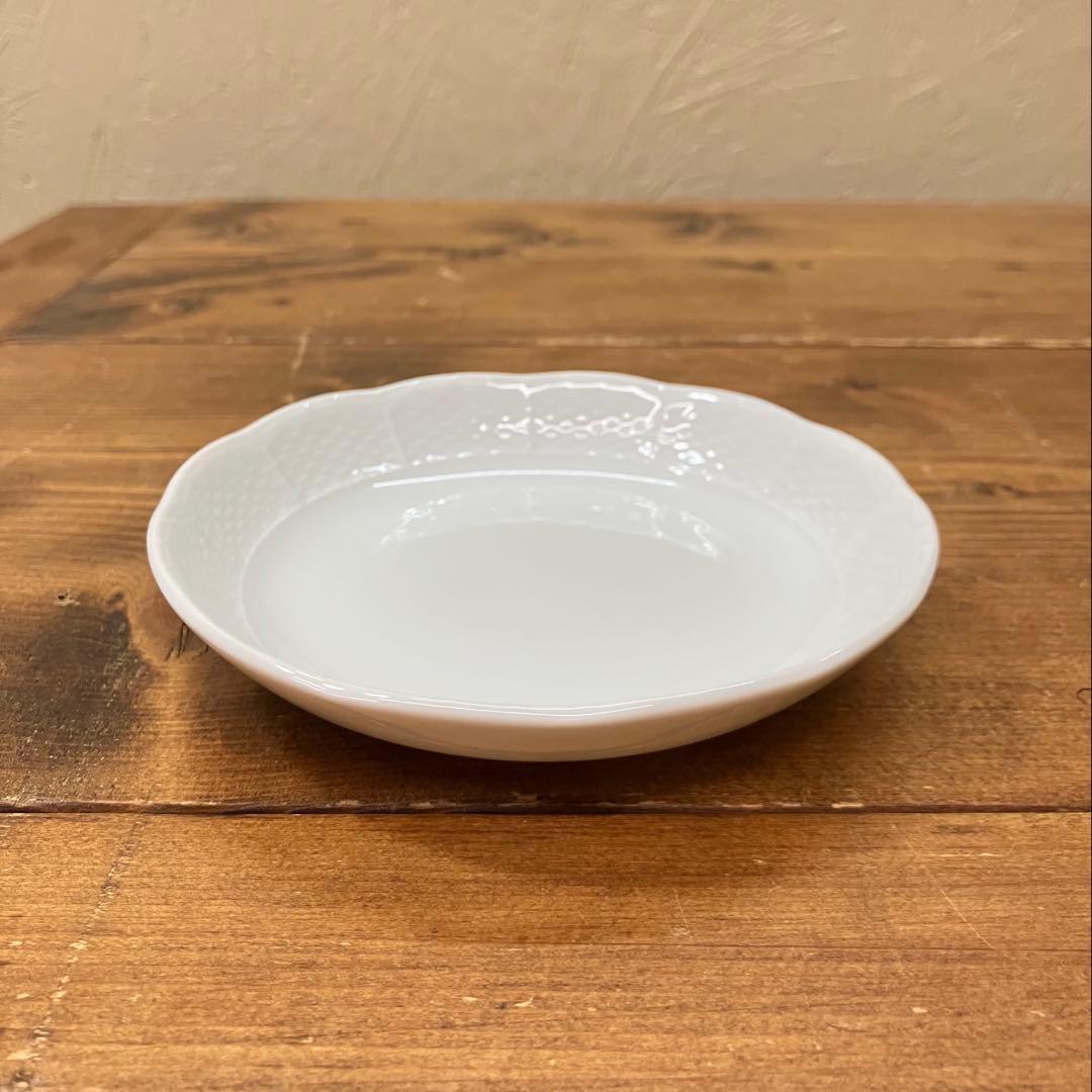 ⑤ リチャードジノリ ベッキオホワイト ディッシュ・ラウンドS 13.5cm