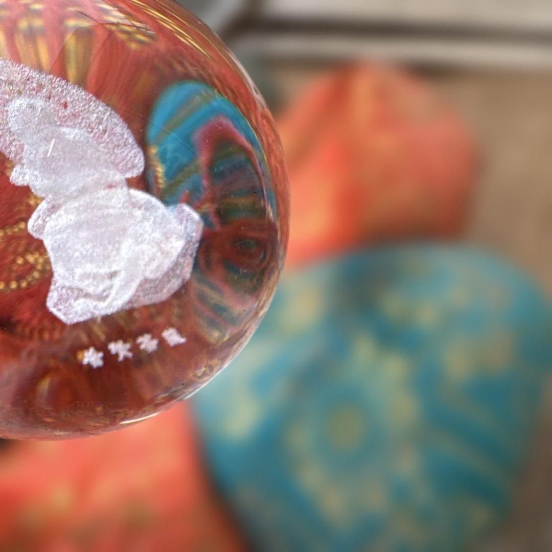 普賢菩薩　クリスタル仏像インテリア置物