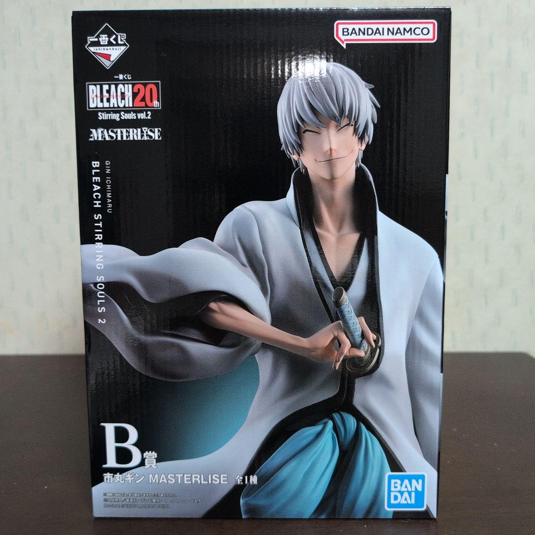一番くじ ブリーチ BLEACH フィギュア B 市丸ギン ラストワン 朽木白哉