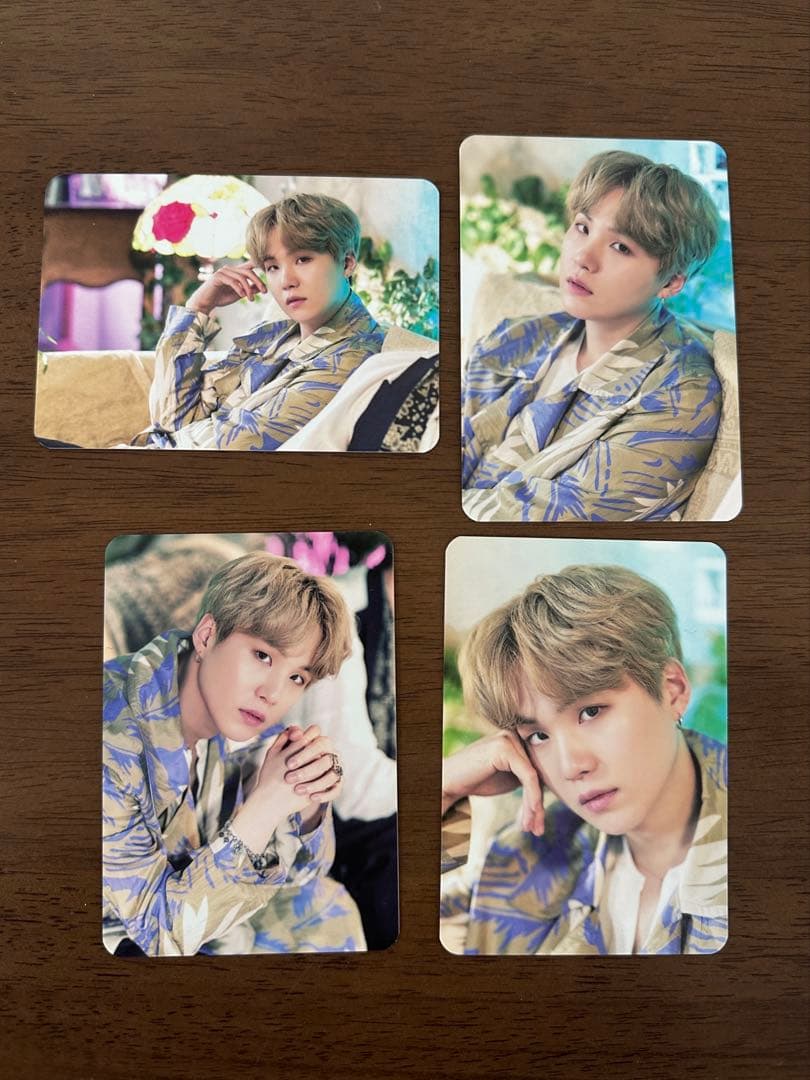 BTS 公式 マジックショップ ユンギ SUGAミニフォト トレカ コンプ