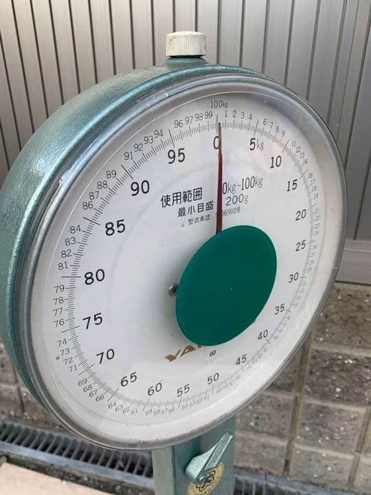 昭和 アンティーク レトロ 体重計 測り - メルカリ