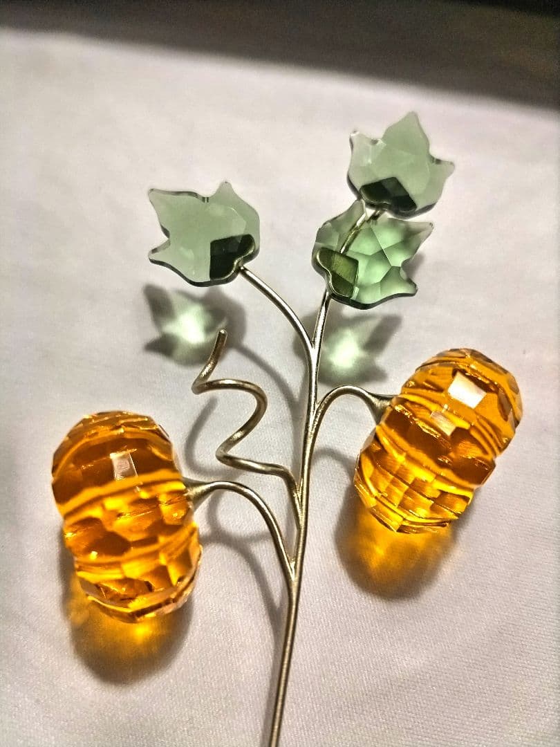 スワロフスキー ガーデンテイルズ パンプキン 箱付き - メルカリ