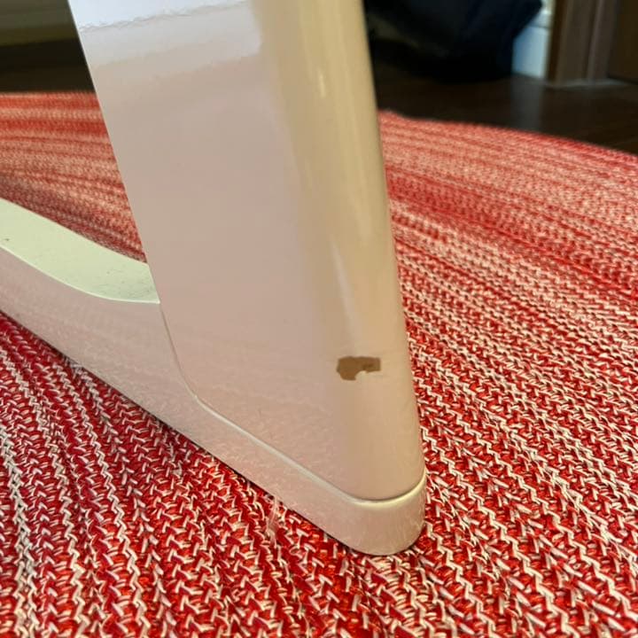 【送料込み】オカムラ　学習机　ホワイト鏡面仕上げ