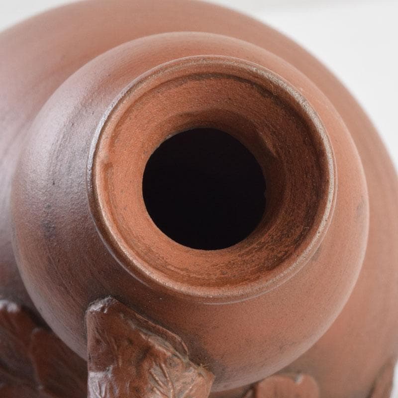 くう様専用 桂又三郎極め 江戸中期 古備前 蔓付瓢徳利 共箱 V 9003