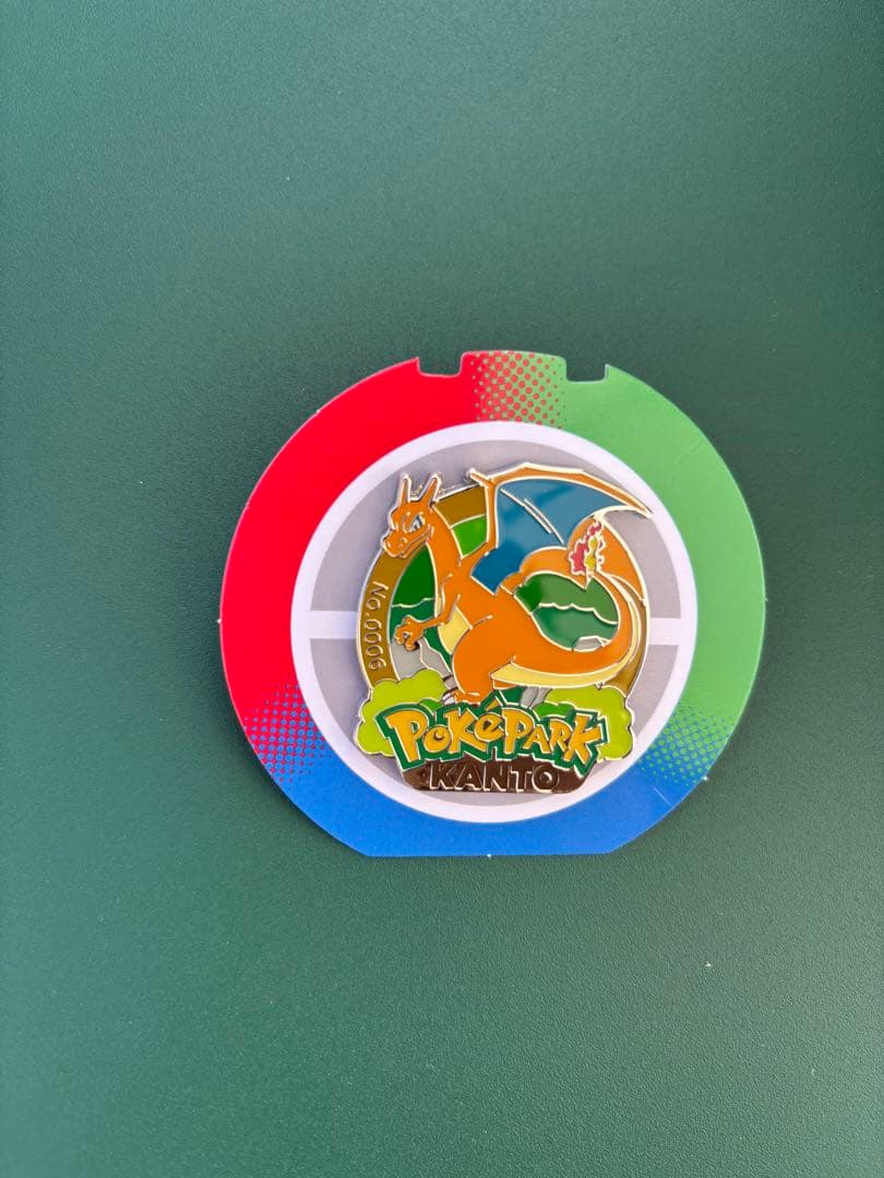 ポケパークカントー限定 ピンバッジ No.006 リザードン - メルカリ