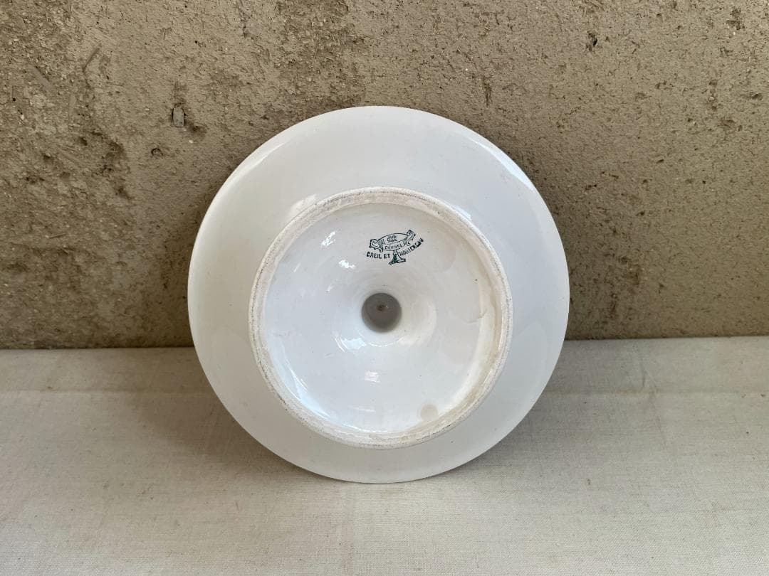 ◯クレイユ モントロー コンポティエ/フランスアンティーク/ブロカント