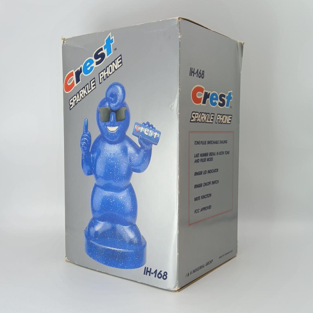 80s スパークル クレスト 電話機 ファンキー 歯磨き粉 アメリカ