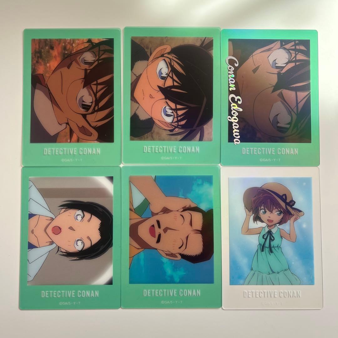 名探偵コナン ぱしゃこれ クリア vol.2 まとめ売り 箔押しレアあり