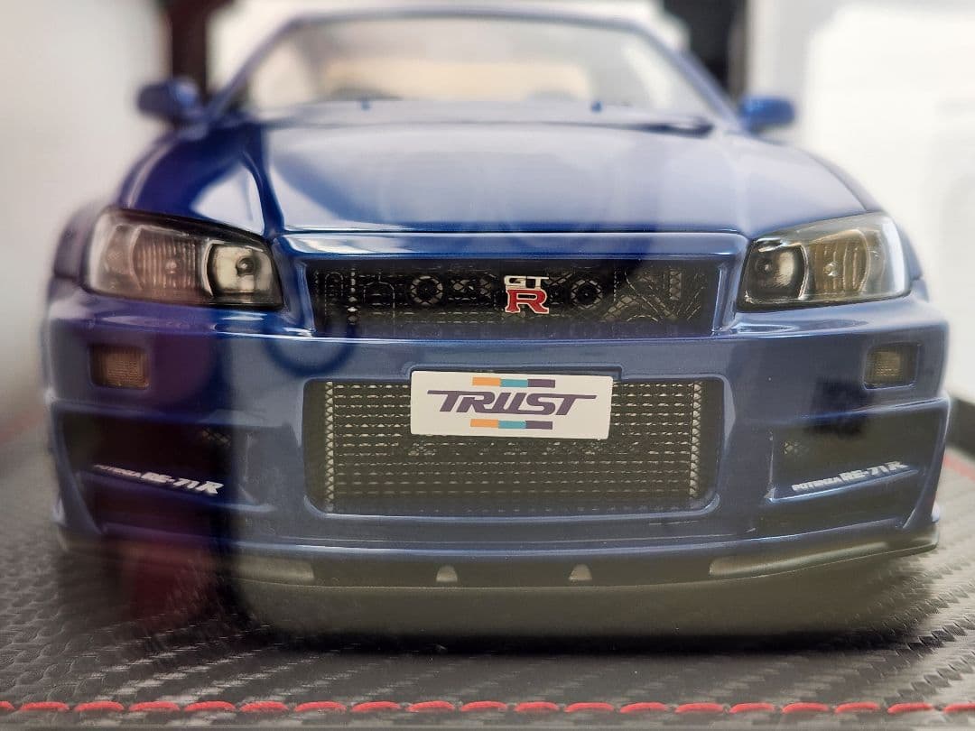イグニッションモデル1/18TRUST.Greddy34RXエンジン付属 - メルカリ