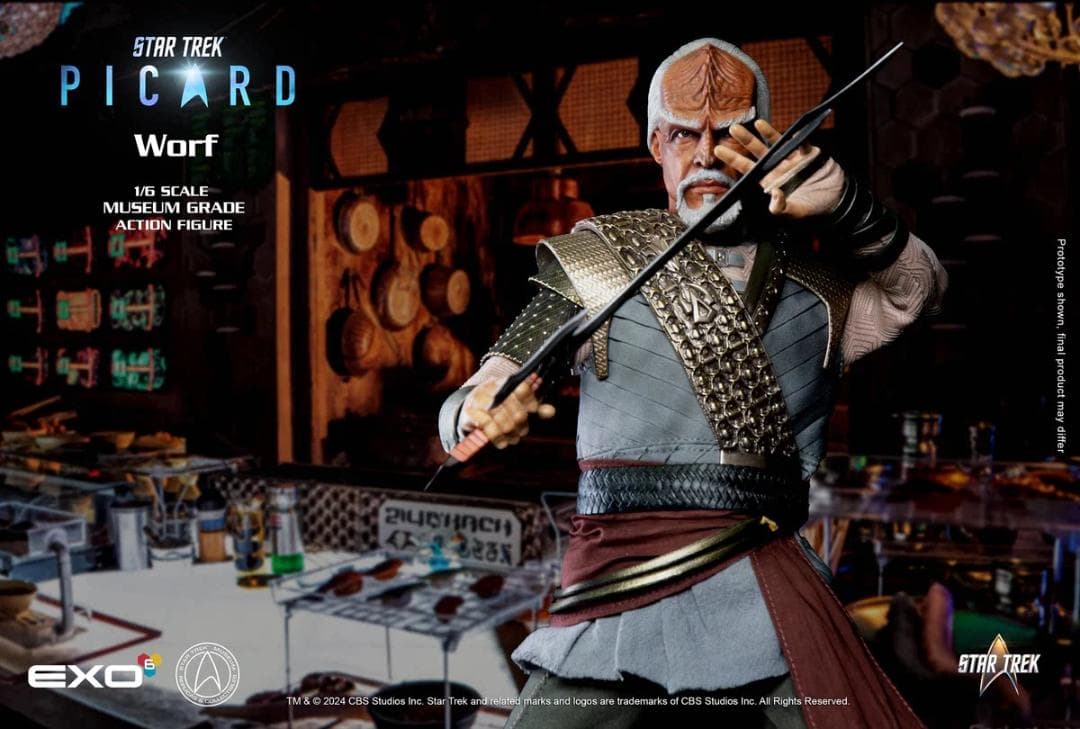 EXO-6 1/6 『スタートレック ピカード』 宇宙艦隊 ウォーフ 大佐