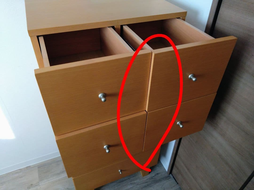 unico】MIO トールチェスト - メルカリ