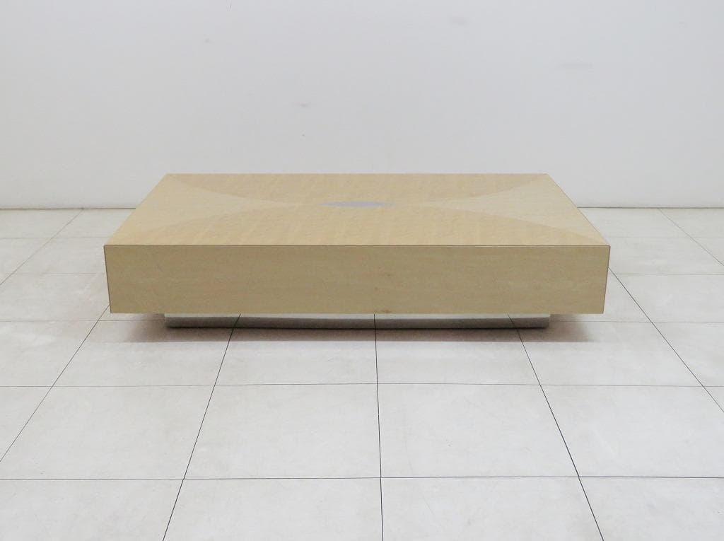 最高級 ジョルジオ・コレクション センターテーブル 171万 バーズアイメープル