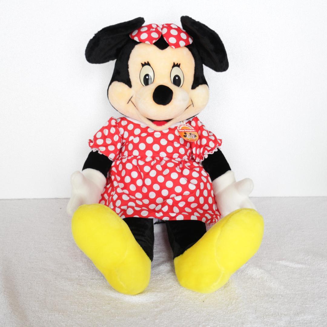 新品 特大ミニーマウス 東京ディズニーランド 開園 当時物 ぬいぐるみ