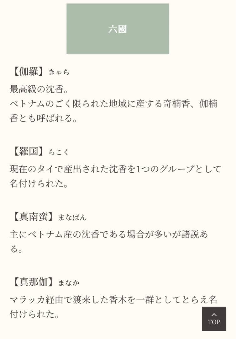 特選、六國揃（新品未開封）