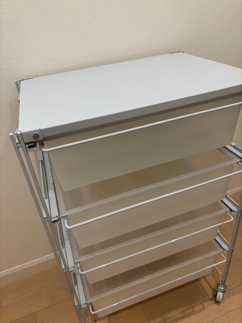 無印良品 スチールユニットシェルフ グレー