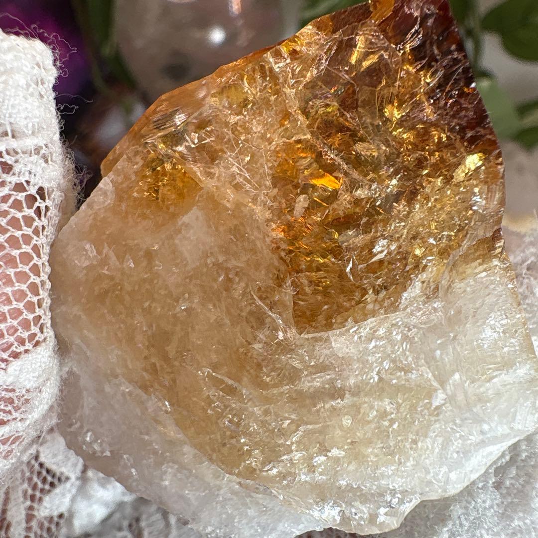 シトリン原石No.1261 美♡♡